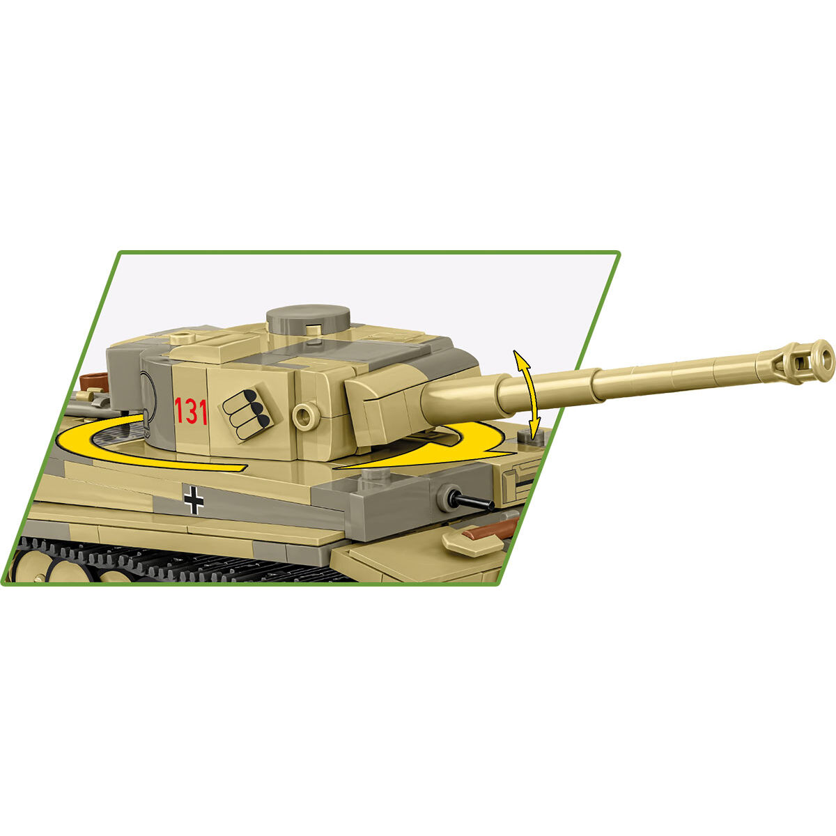 COBI 2734 - PANZER VI TIGER I NO 131, 1:48 - Bild 9 COBI 2734 - PANZER VI TIGER I NO 131, 1:48 - Bild 9