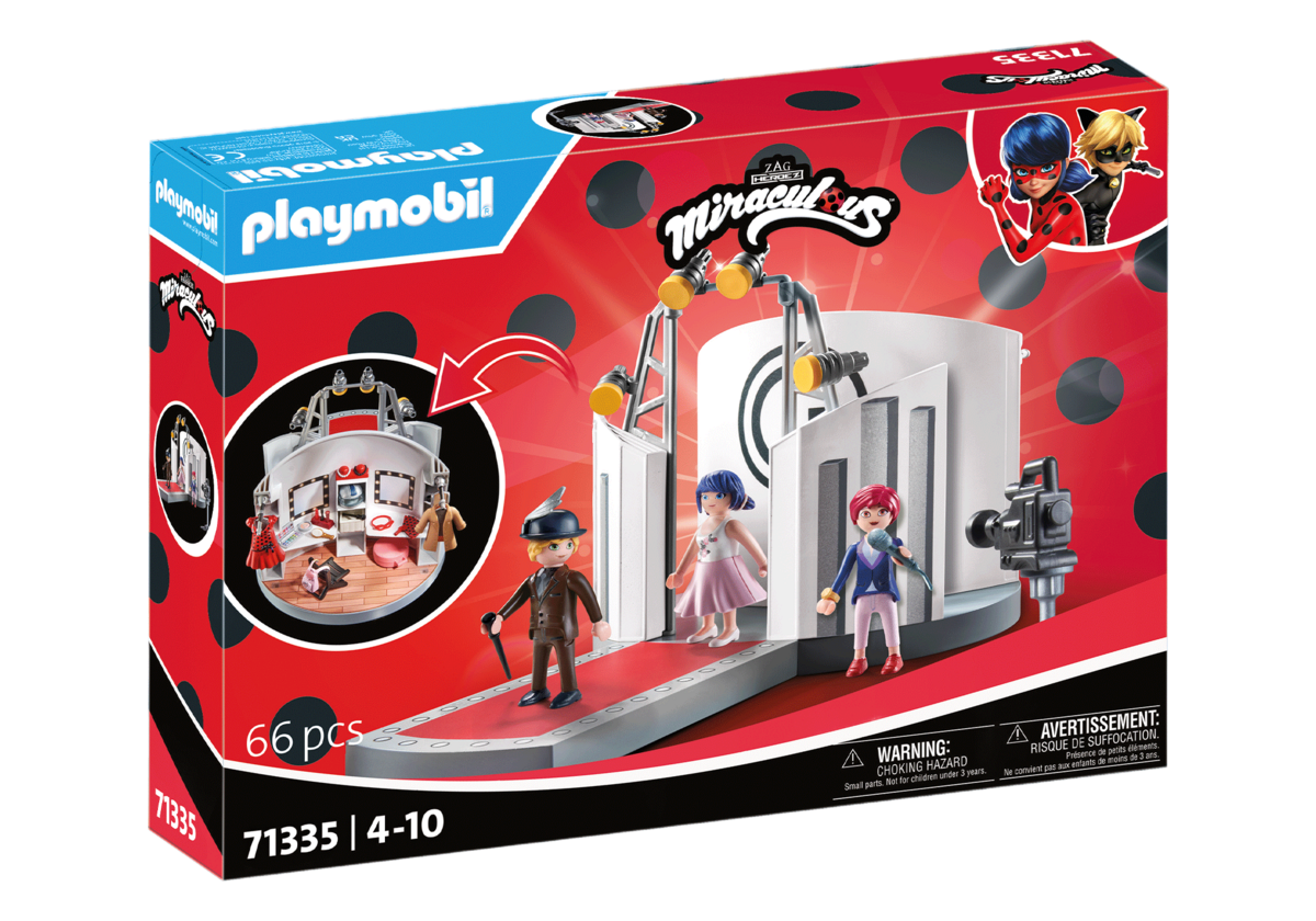 PLAYMOBIL 71335 Miraculous: Gabriels Fashion Show PLAYMOBIL, 71335, Miraculous, Gabriels, Fashion, Show, Puppe, Spielzeug, Person, Figur