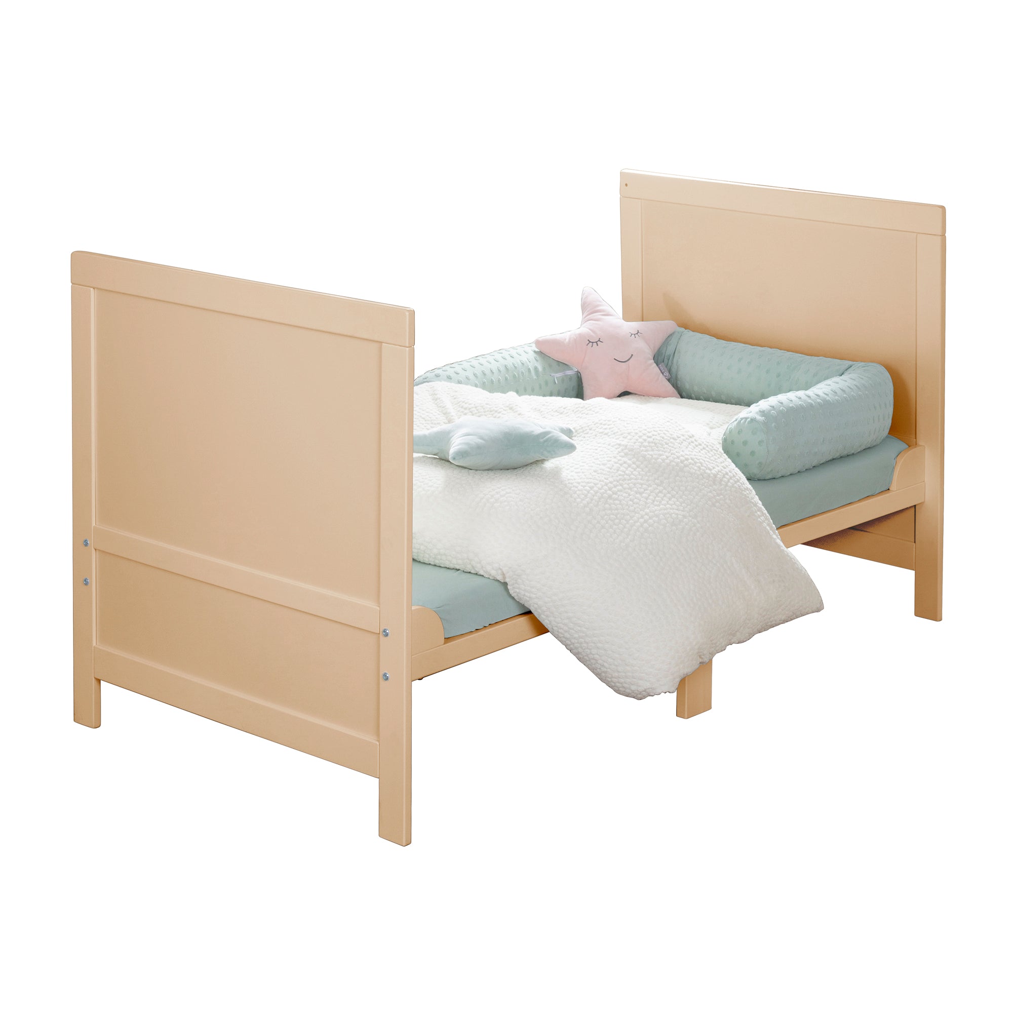 Roba 0194NAM Kombi-Kinderbett 70x140 cm + Matratze natur lackiert – Komplettbettsets & Einzelbetten - Bild 12 Roba 0194NAM Kombi-Kinderbett 70x140 cm + Matratze natur lackiert – Komplettbettsets & Einzelbetten - Produktbild 12