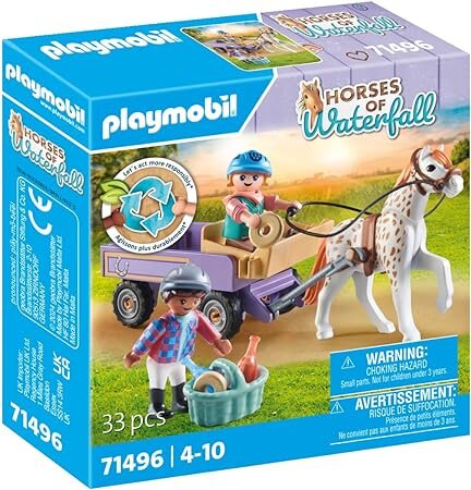 PLAYMOBIL 71496 Ponykutsche PLAYMOBIL, 71496, Ponykutsche, Person, Helm, Baby