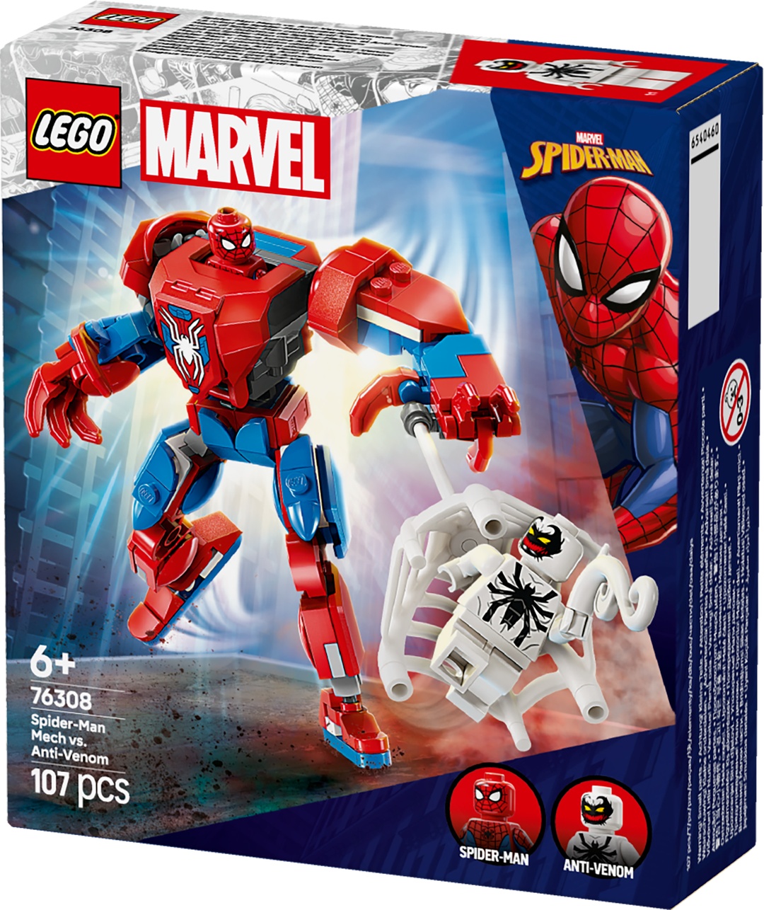 LEGO® MARVEL Super Heroes™ 76308 Spider-Man Mech vs. Anti-Venom