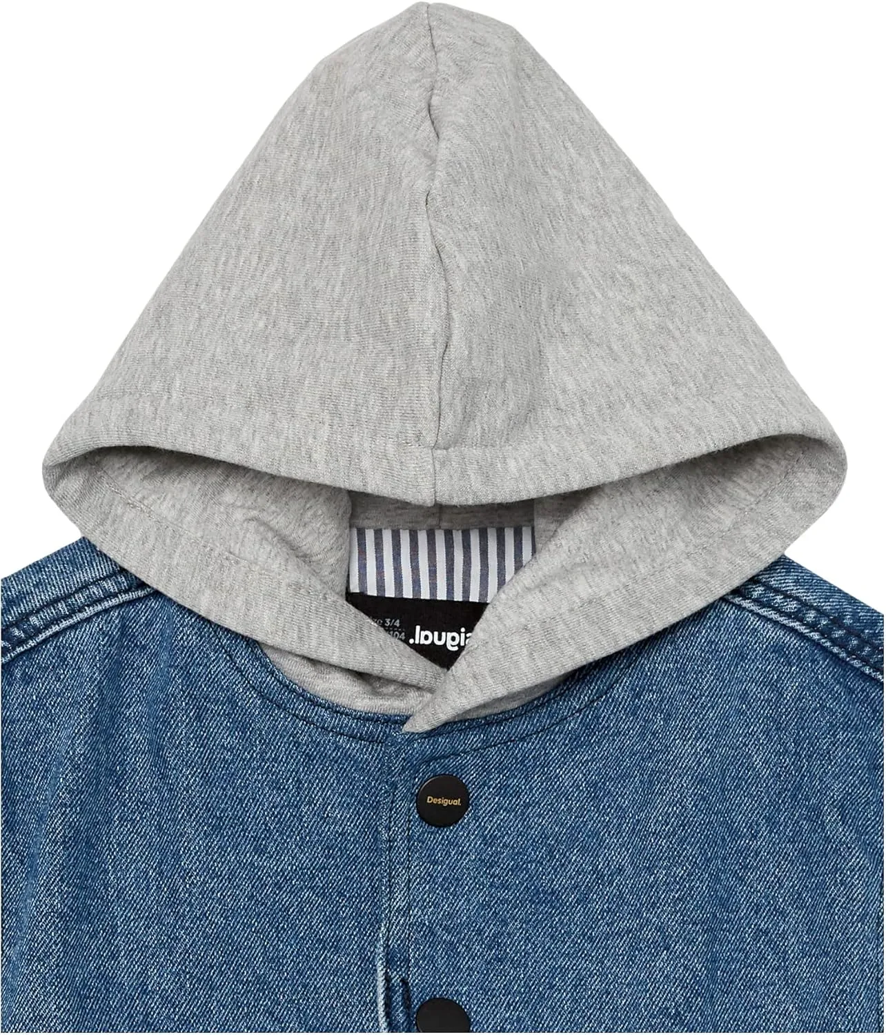 Desigual Jungen Jacke - Jeansjacke mit Bugs-Bunny-Motiv 23SBED015008 Desigual Jungen Jacke - Jeansjacke mit Bugs-Bunny-Motiv 23SBED015008