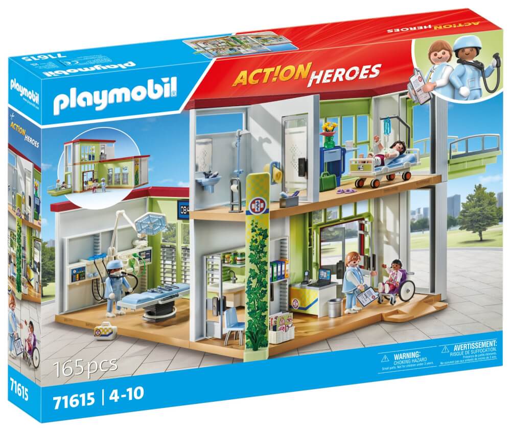 PLAYMOBIL, 71615, Modernes, Krankenhaus