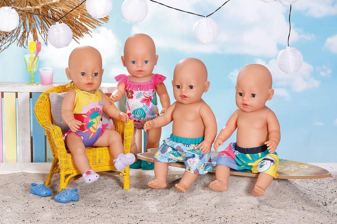 BABY born® Holiday Badeshorts, sort.