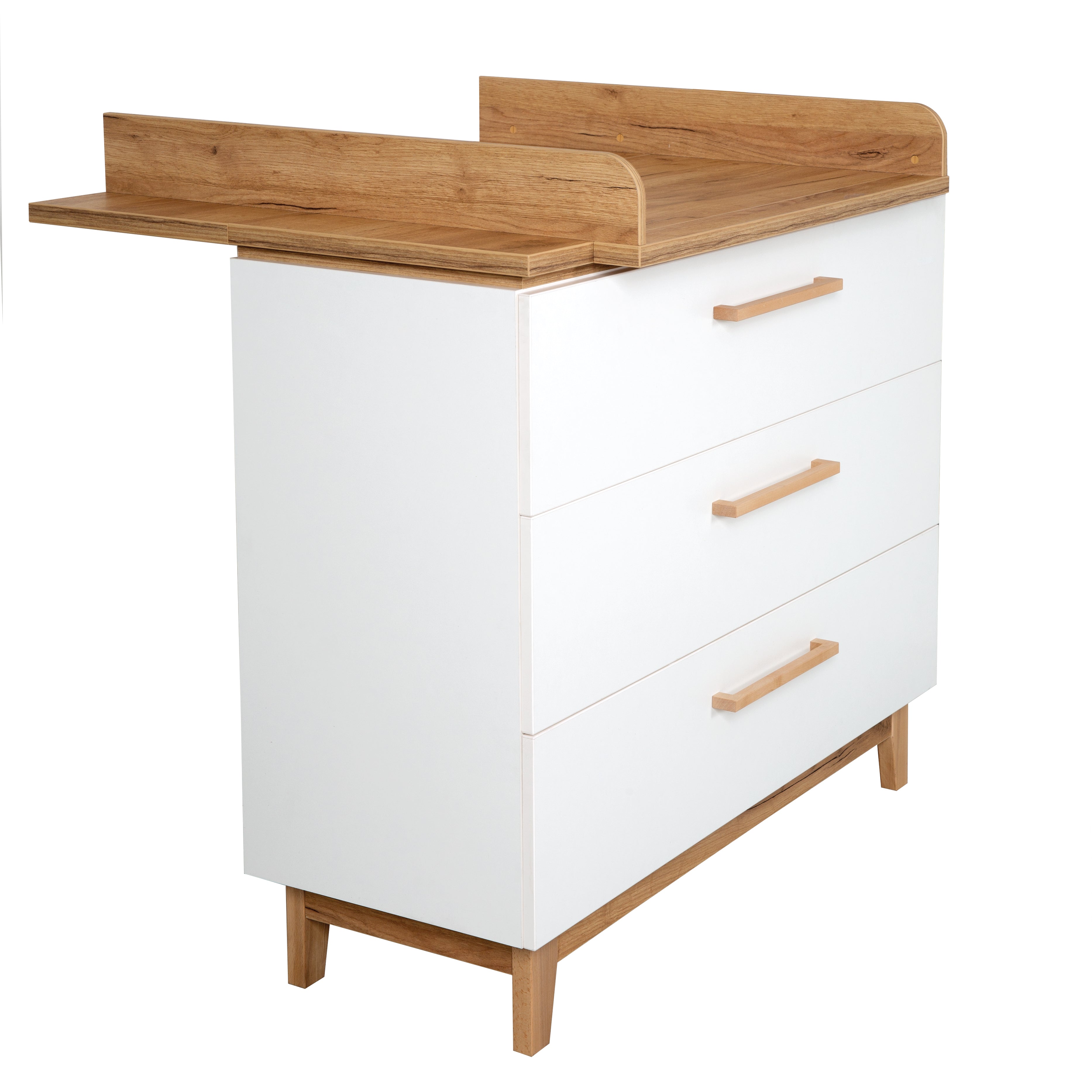 Roba 1731792 breite Wickelkommode Finn weiß – Wickelkommode breit - Bild 7 Roba 1731792 breite Wickelkommode Finn weiß – Wickelkommode breit - Produktbild 7