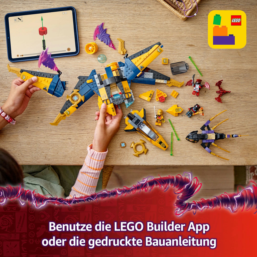 LEGO® NINJAGO® Ras und Arins Super-Sturmflieger 71833 LEGO® NINJAGO® Ras und Arins Super-Sturmflieger 71833