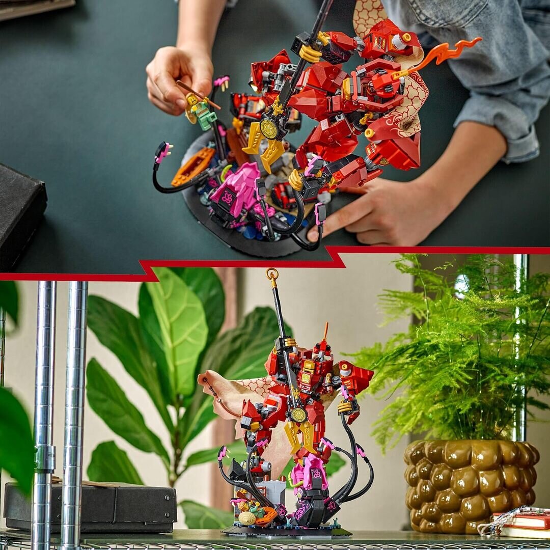LEGO® NINJAGO® Der Feuerritter Mech 71846 Spielzeug, Person
