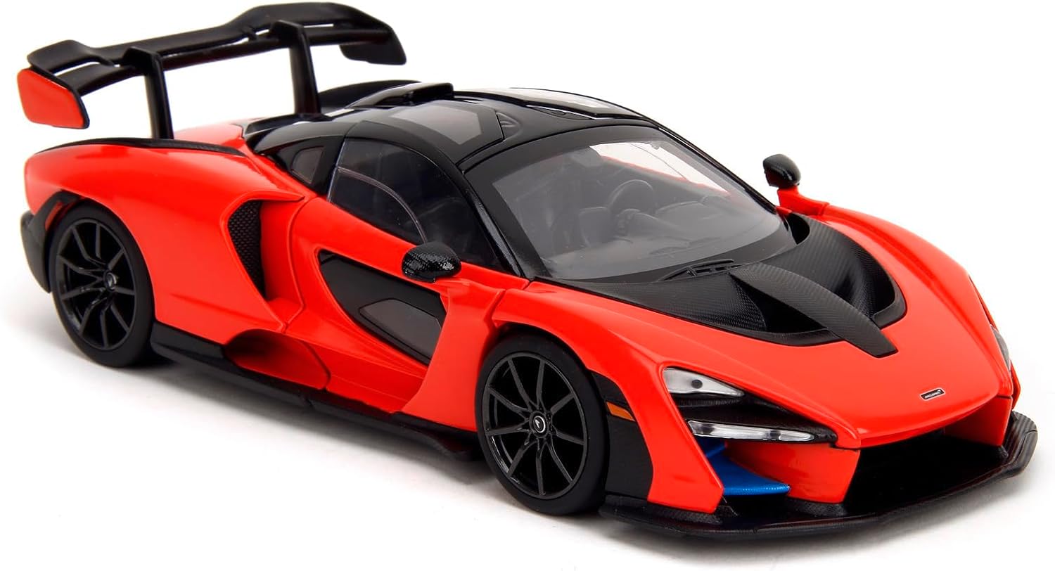 Jada Fast & Furious McLaren Senna 1:24 - Modellauto mit Türen zum Öffnen 253203097 Maschine, Rad, Auto, Sportwagen, Leichtmetallfelge