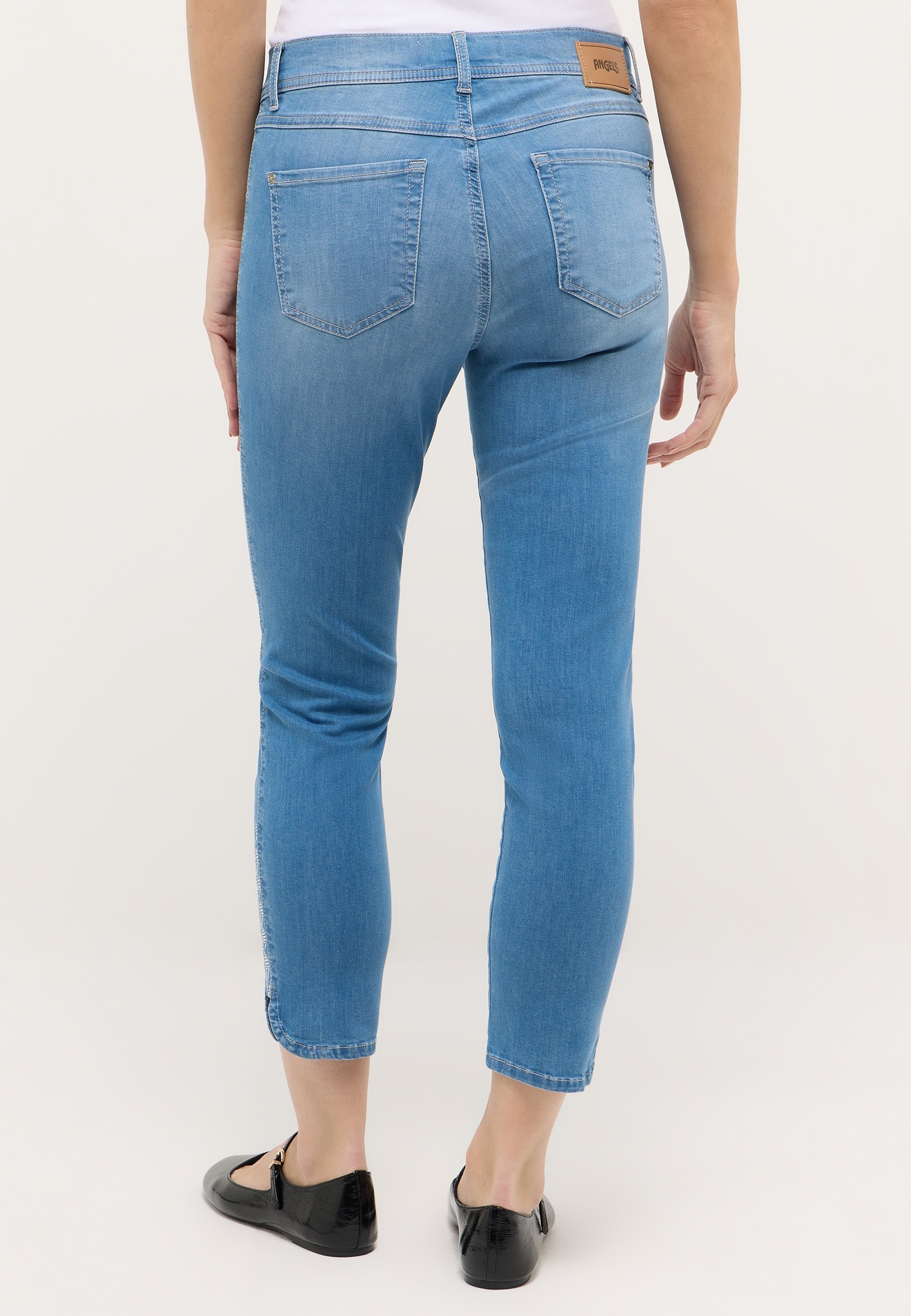 ANGELS 332682207 Damen Jeans Ornella Sp 7/8 Slim Fit - Hellblau ANGELS 332682207 Damen Jeans Ornella Sp 7/8 Slim Fit - Hellblau