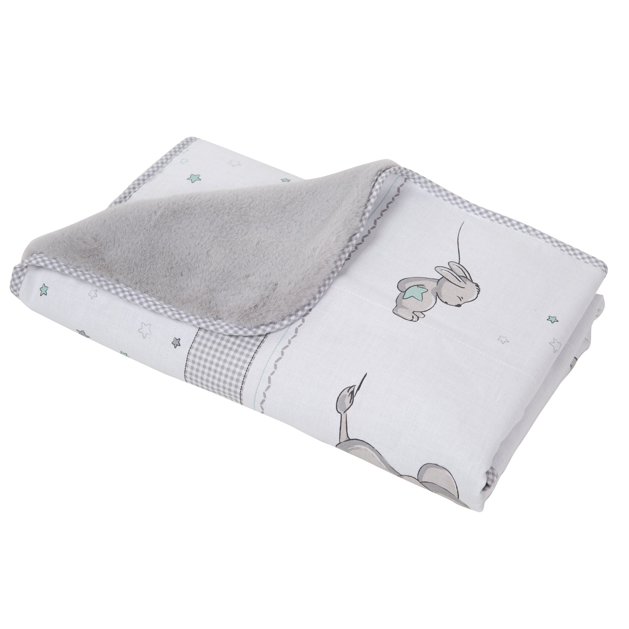 Roba 306100S209 Kuscheldecke Sternenzauber weiß – Heim Textilien - Bild 3 Roba 306100S209 Kuscheldecke Sternenzauber weiß – Heim Textilien - Produktbild 3