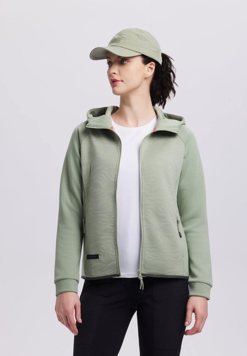 ICEPEAK 954734432I AMBERG Kapuzenjacke Damen Grün Gr. L