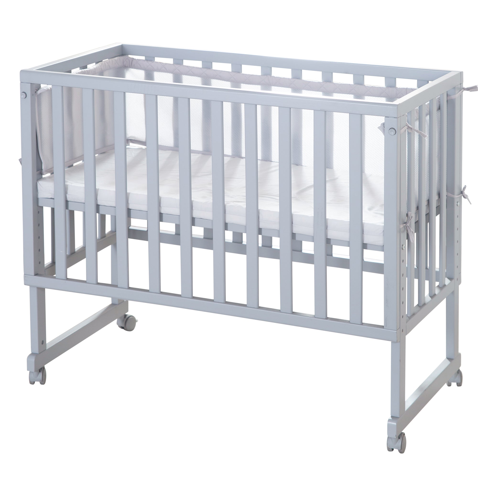 Roba 8961TP8V230 Stuben- Beistellbett 3in1, Barriere grau taupe – Stubenbetten - Bild 1 Roba 8961TP8V230 Stuben- Beistellbett 3in1, Barriere grau taupe – Stubenbetten - taupe - Stubenbetten - Produktbild 1