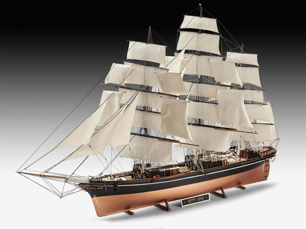 Revell 05422 Cutty Sark Modellbausatz Boot, Segelboot, Fahrzeug, Jacht, Wasserfahrzeug