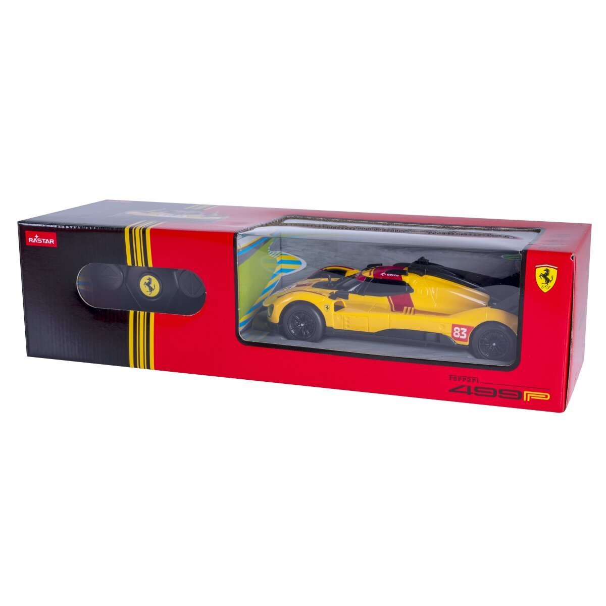 JAMARA Ferrari 499P-N83 1:24 gelb 2,4GHz ab 6 Jahren JAMARA Ferrari 499P-N83 1:24 gelb 2,4GHz ab 6 Jahren