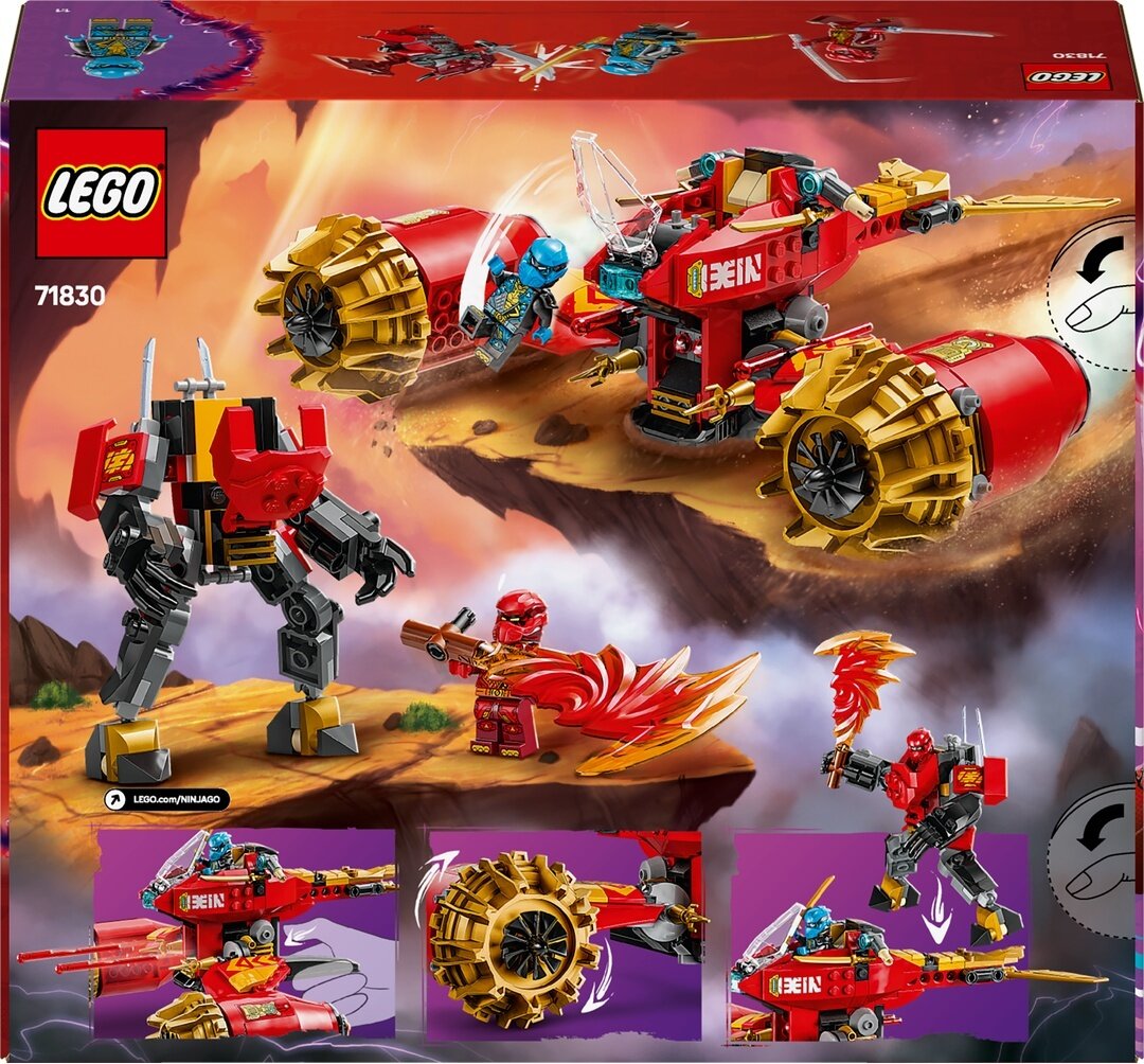 LEGO® NINJAGO® Kais Sturmreiter-Mech 71830 