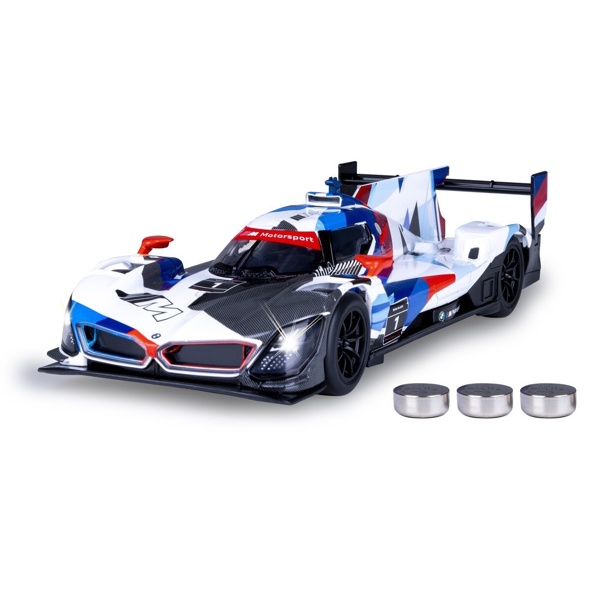 JAMARA BMW M Hybrid V8 Diecast 1:24 blau inkl. Knopfzellen ab 3 Jahren JAMARA BMW M Hybrid V8 Diecast 1:24 blau inkl. Knopfzellen ab 3 Jahren