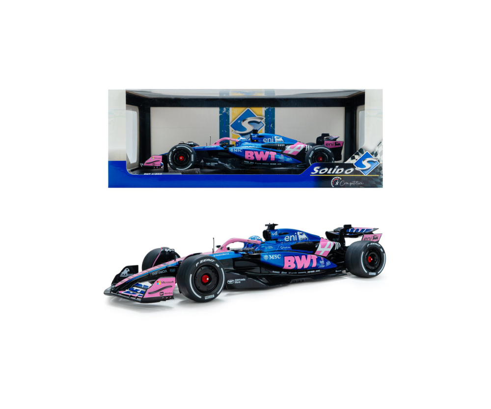 Solido 1:18 Alpine A525 #10 blau