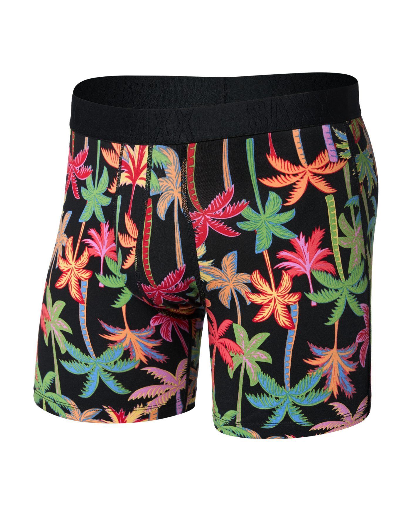 SAXX Boxershort DropTemp Cooling Cotton - Schwarz / Palmenprint - Bild 4 SAXX Boxershort DropTemp Cooling Cotton - Schwarz / Palmenprint - Bild 4