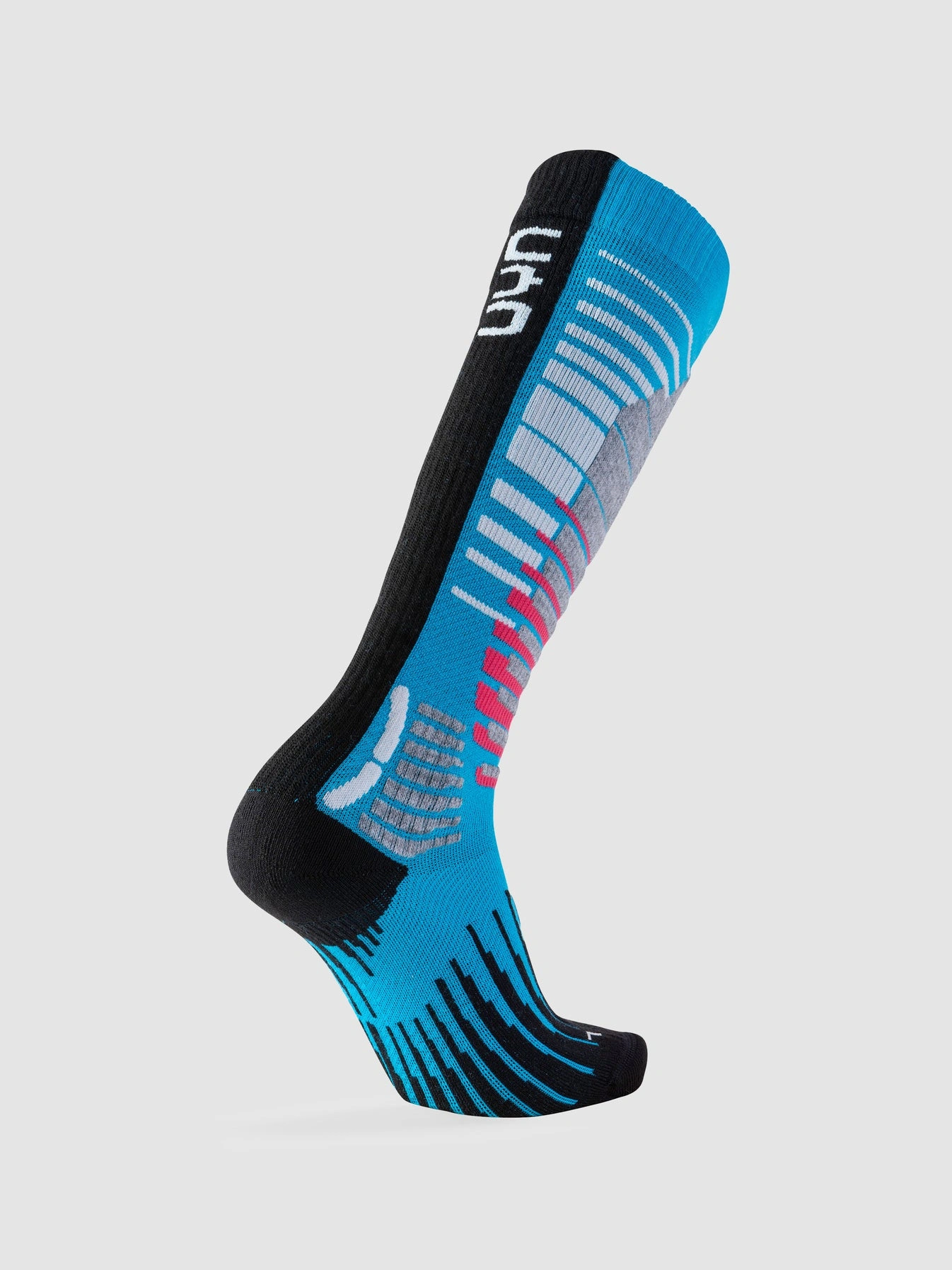 UYN Damen Ski Snowboard Socken S100155A292 - Türkis/Schwarz GR. 35/36