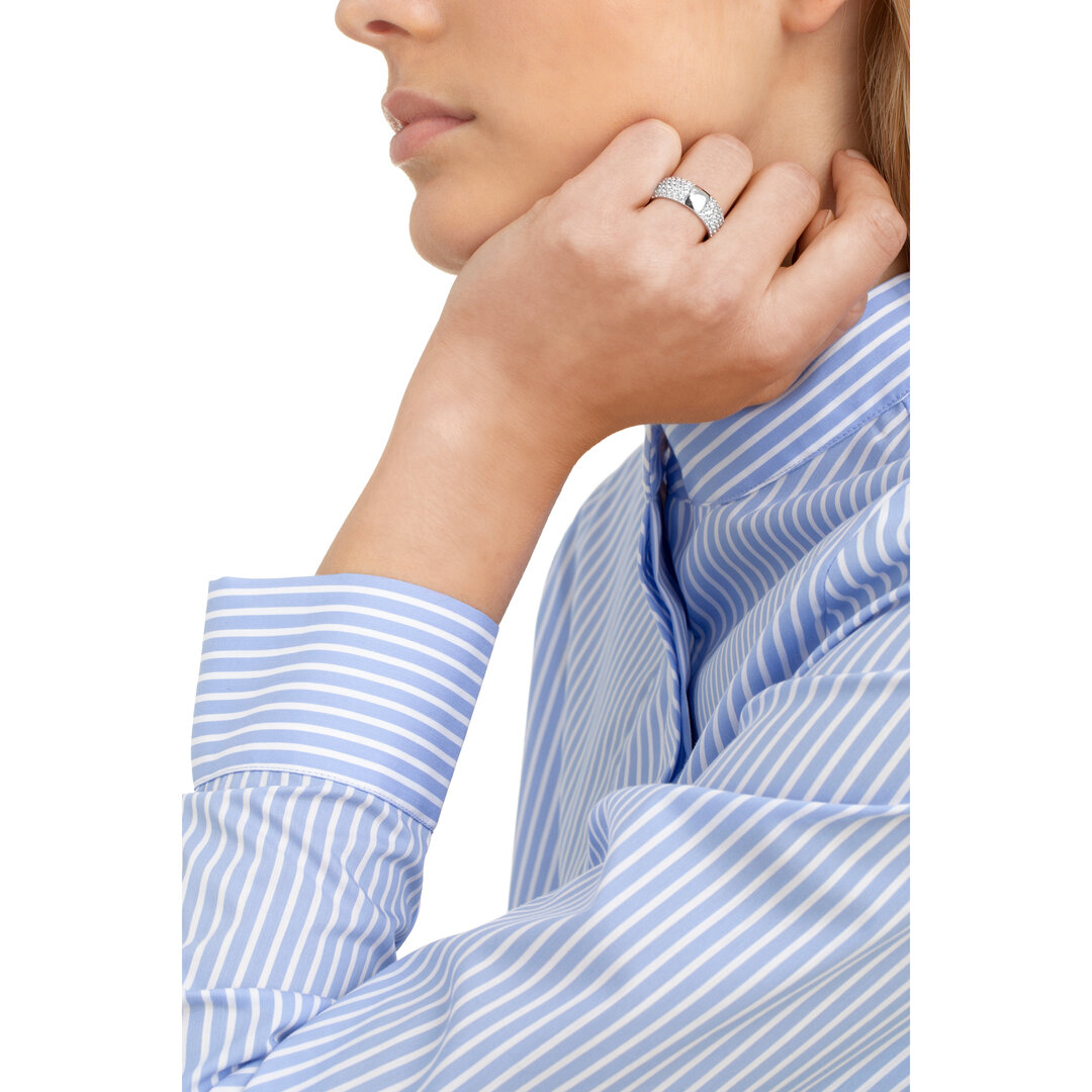 JOOP! Ring Silber 925 Damen Gr. 58/18,5 2027637 Hemd, Zubehör, Erwachsene, Person, Frau