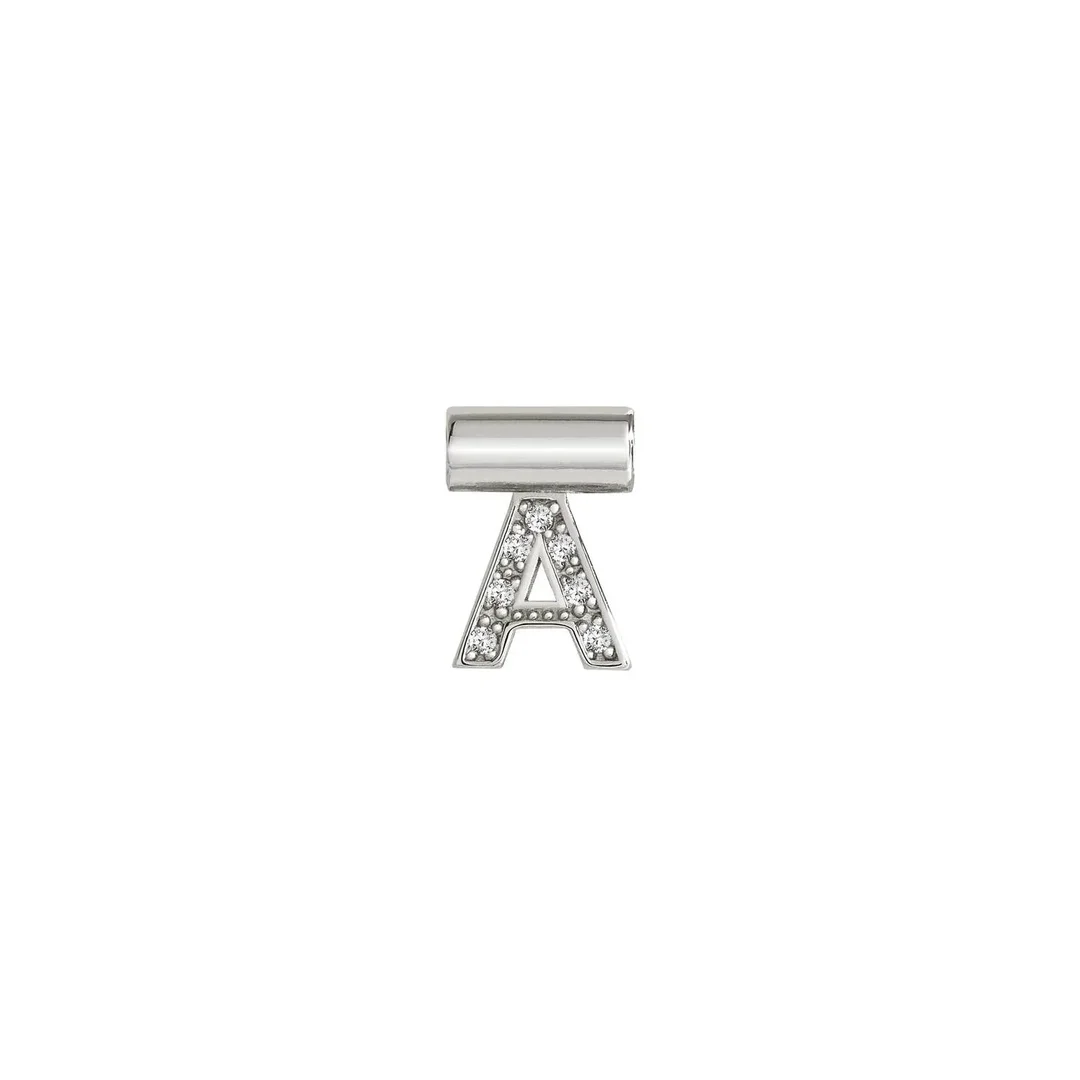 Nomination_Anhänger_SeiMia_Buuchstabe_A_Silber_925_Silber_Zirkonia_147115/001