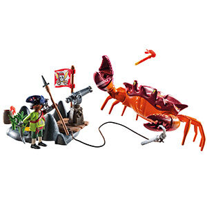 PLAYMOBIL 71532 Kampf Gegen Die Riesenkrabbe