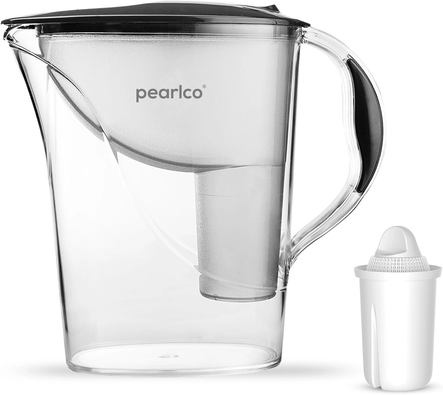 PEARLCO 289005 Wasserfilter Anthrazit inkl. 1 Classic Filterkartusche – kompatibel mit Brita Classic PEARLCO 289005 Wasserfilter Anthrazit inkl. 1 Classic Filterkartusche – kompatibel mit Brita Classic
