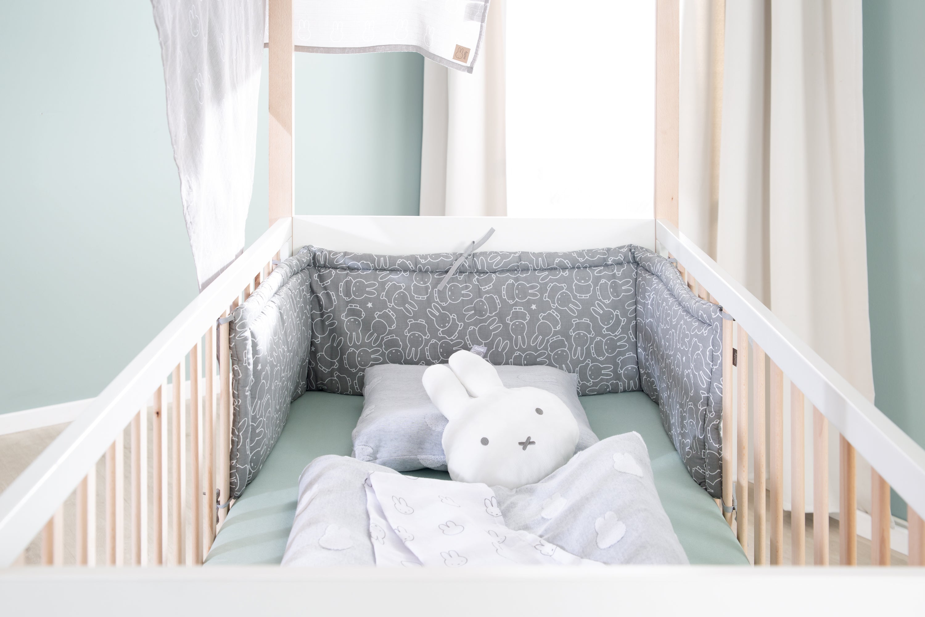 Roba 0292V210 Nestchen gewebt Miffy grau – Bettenzubehör - Bild 10 Roba 0292V210 Nestchen gewebt Miffy grau – Bettenzubehör - Produktbild 10