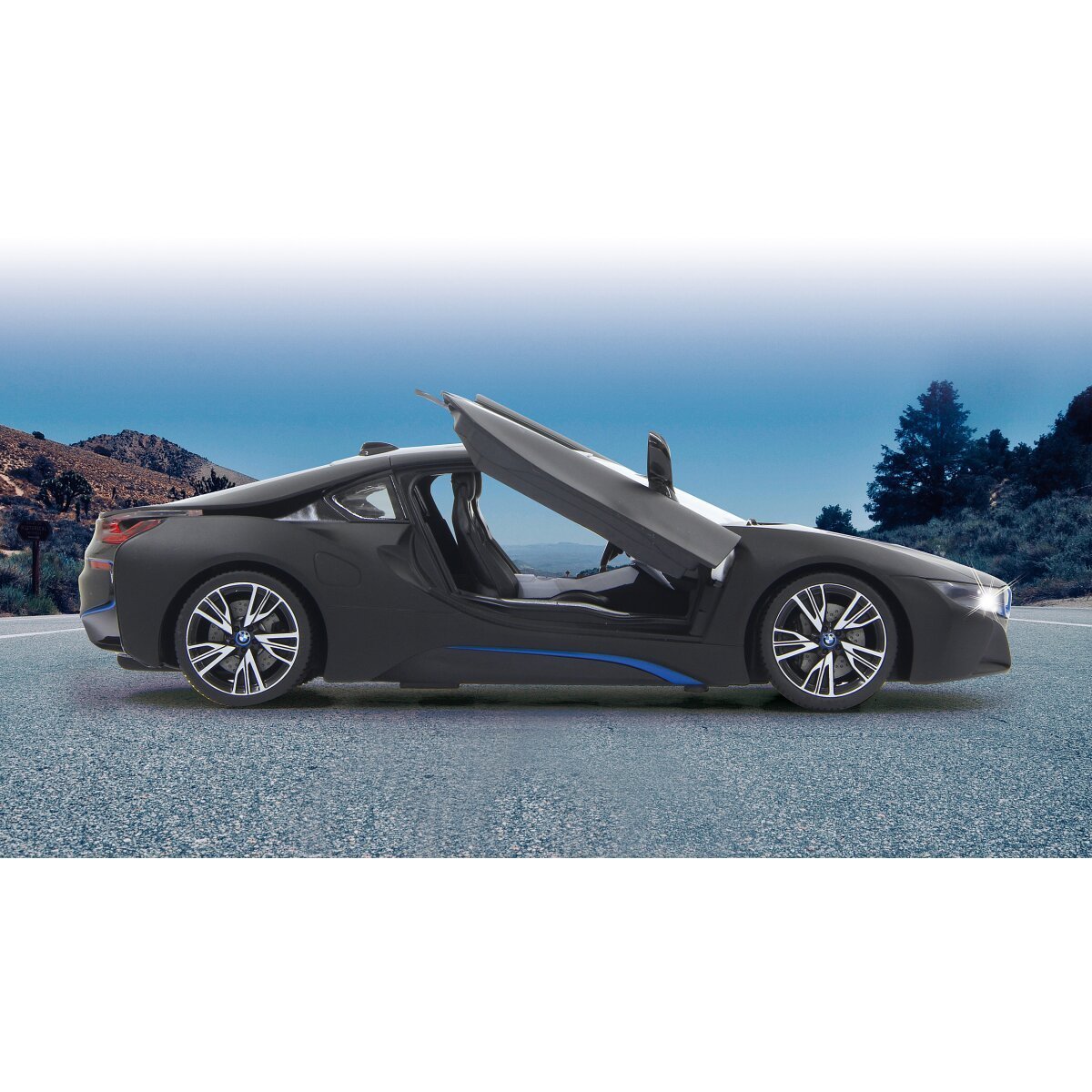 JAMARA BMW I8 1:14 schwarz 2,4GHz Tür fernbedienbar ab 6 Jahren JAMARA BMW I8 1:14 schwarz 2,4GHz Tür fernbedienbar ab 6 Jahren