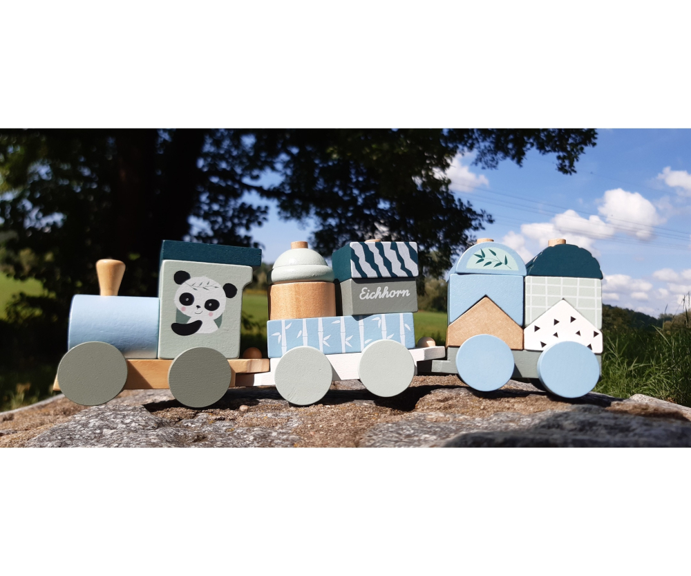 Eichhorn Holzzug 16-tlg. 100003804