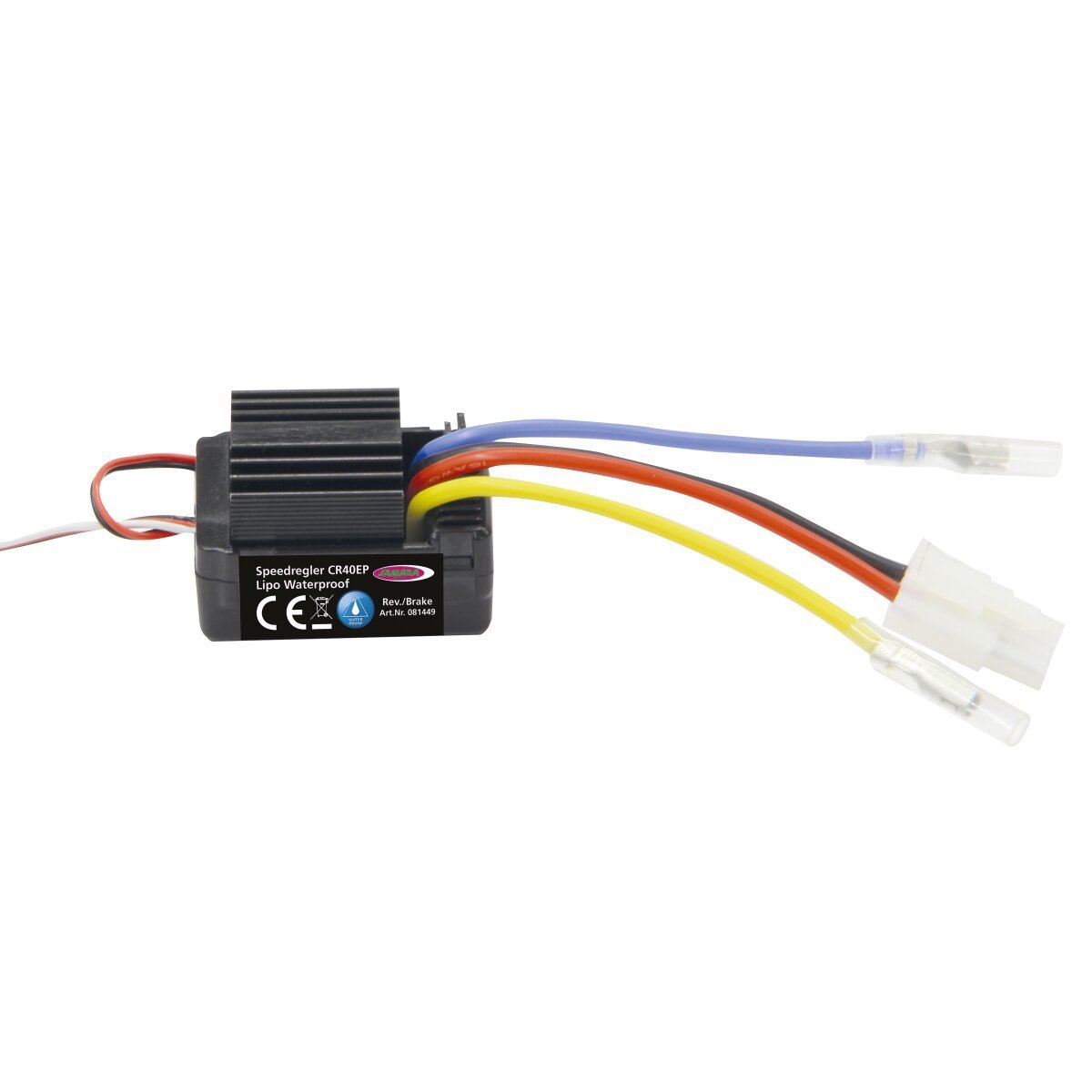 JAMARA Speedregler CR40EP Lipo Waterproof Buerste JAMARA Speedregler CR40EP Lipo Waterproof Buerste