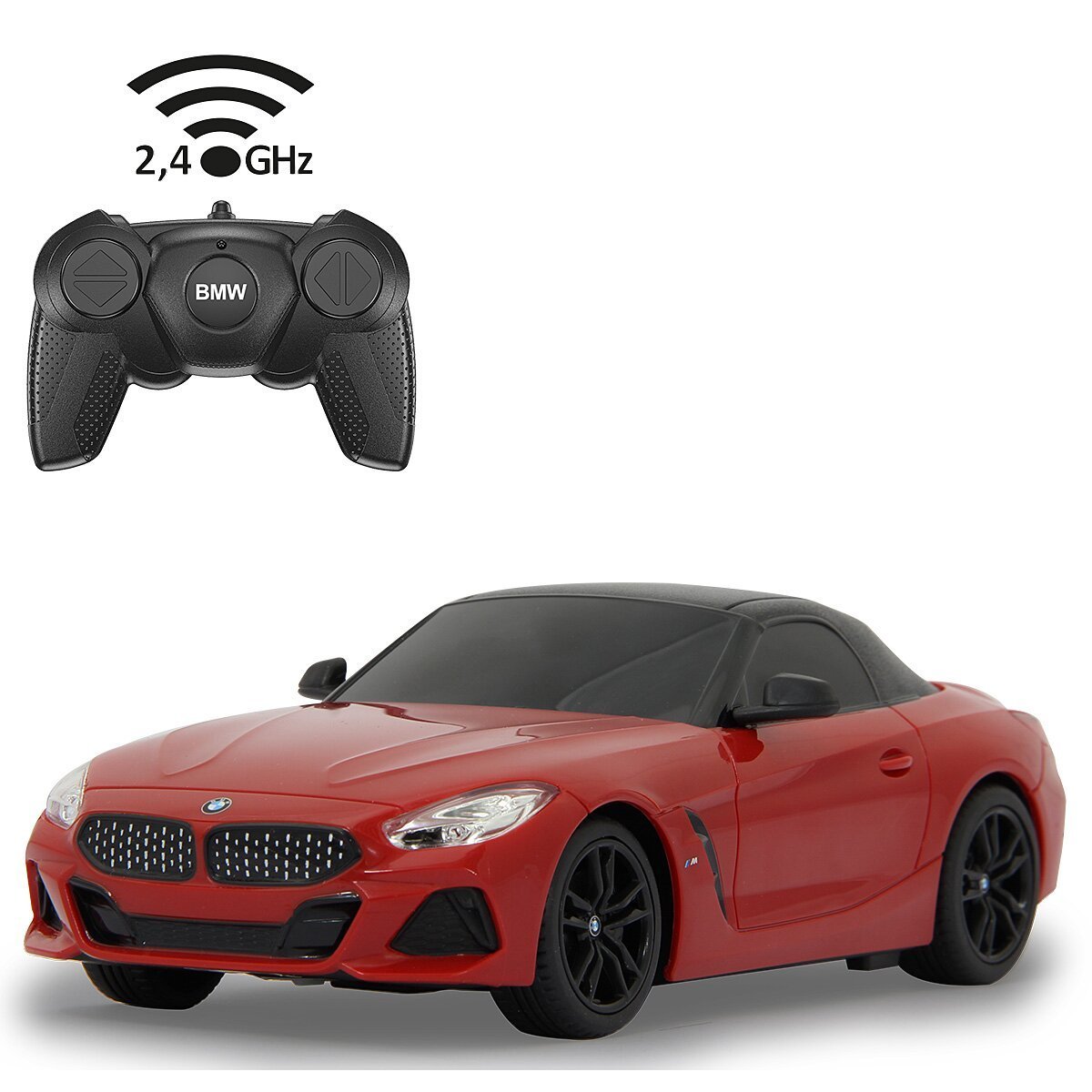 JAMARA BMW Z4 Roadster 1:24 rot 2,4GHz ab 6 Jahren JAMARA BMW Z4 Roadster 1:24 rot 2,4GHz ab 6 Jahren