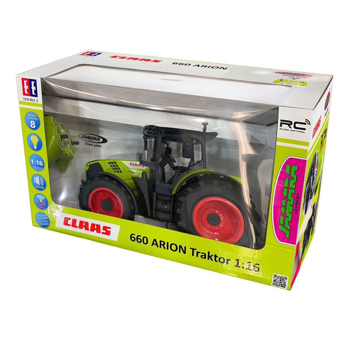 JAMARA Claas Arion 660 1:16 2,4GHz ab 6 Jahren JAMARA Claas Arion 660 1:16 2,4GHz ab 6 Jahren