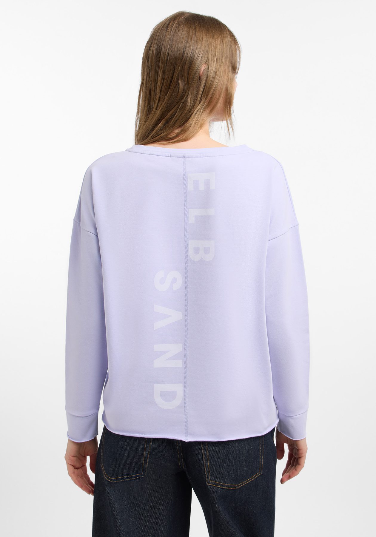 Elbsand Riane Pullover in Hellpurple