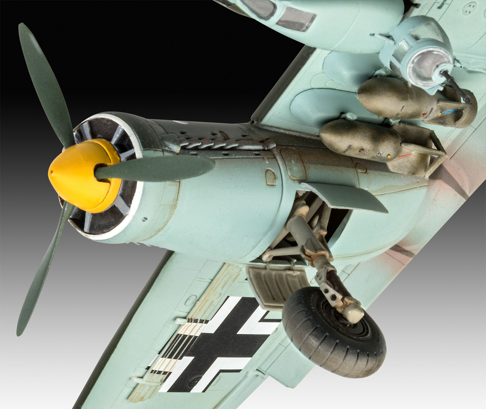 Revell 04972 Junkers Ju88 A-1 "Battle of Britain" Modellbausatz Flugzeug, Fahrzeug, Maschine, Rad, Propeller