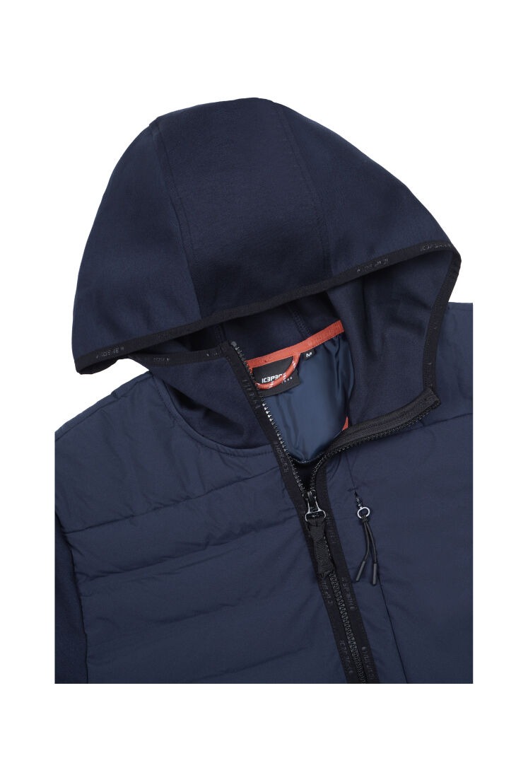 ICEPEAK 257845650IDB ALBIE Kapuzenjacke Herren Dunkelblau