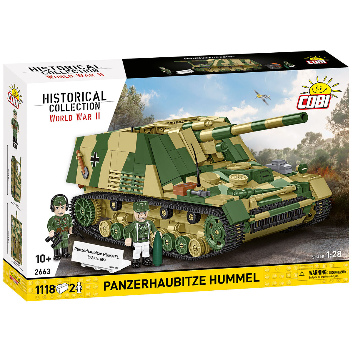 COBI 2663 - Panzerhaubitze HUMMEL Sdkfz165165) COBI 2663 - Panzerhaubitze HUMMEL Sdkfz165165)