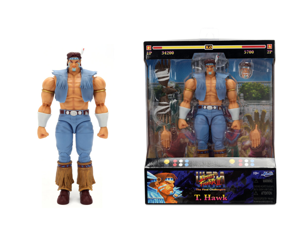 Jada Street Fighter II T. Hawk 8" Figure Jada Street Fighter II T. Hawk 8" Figure