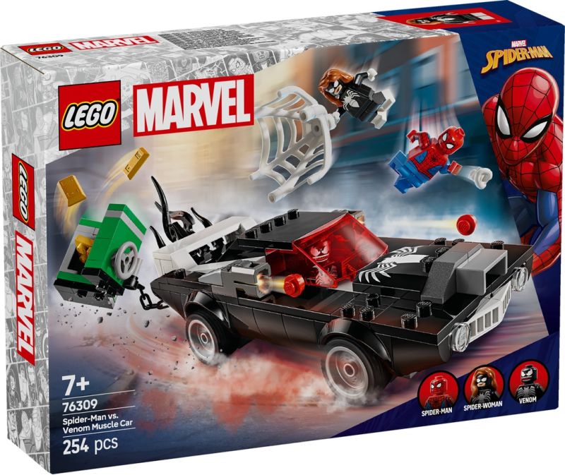 LEGO® MARVEL Super Heroes™ 76309 Spider-Man vs. Venom Muscle-Car