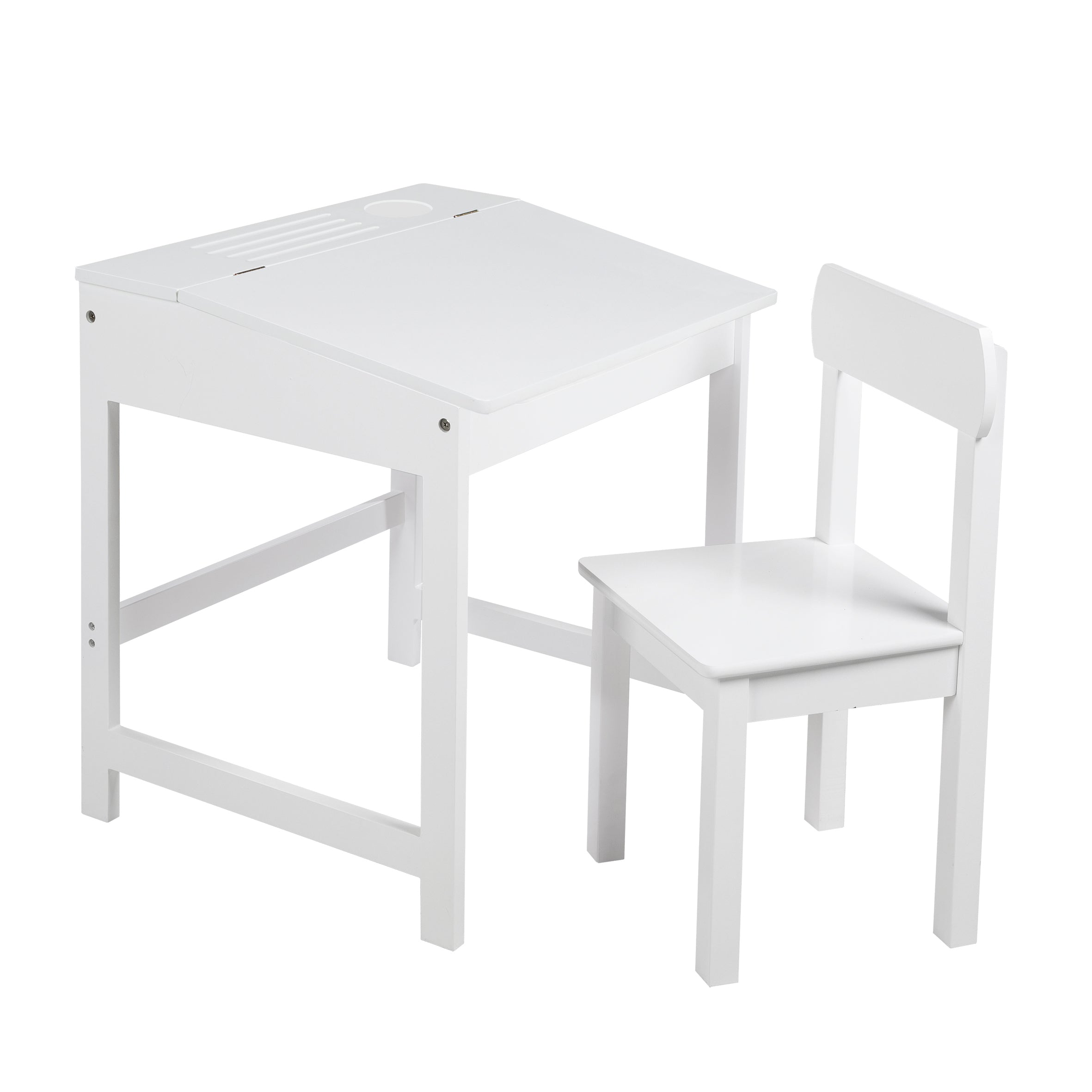 Roba 450020WE Schulpult mit Stuhl Universal weiß – Spielmöbel - Bild 1 Roba 450020WE Schulpult mit Stuhl Universal weiß – Spielmöbel - weiß - Spielmöbel - Produktbild 1