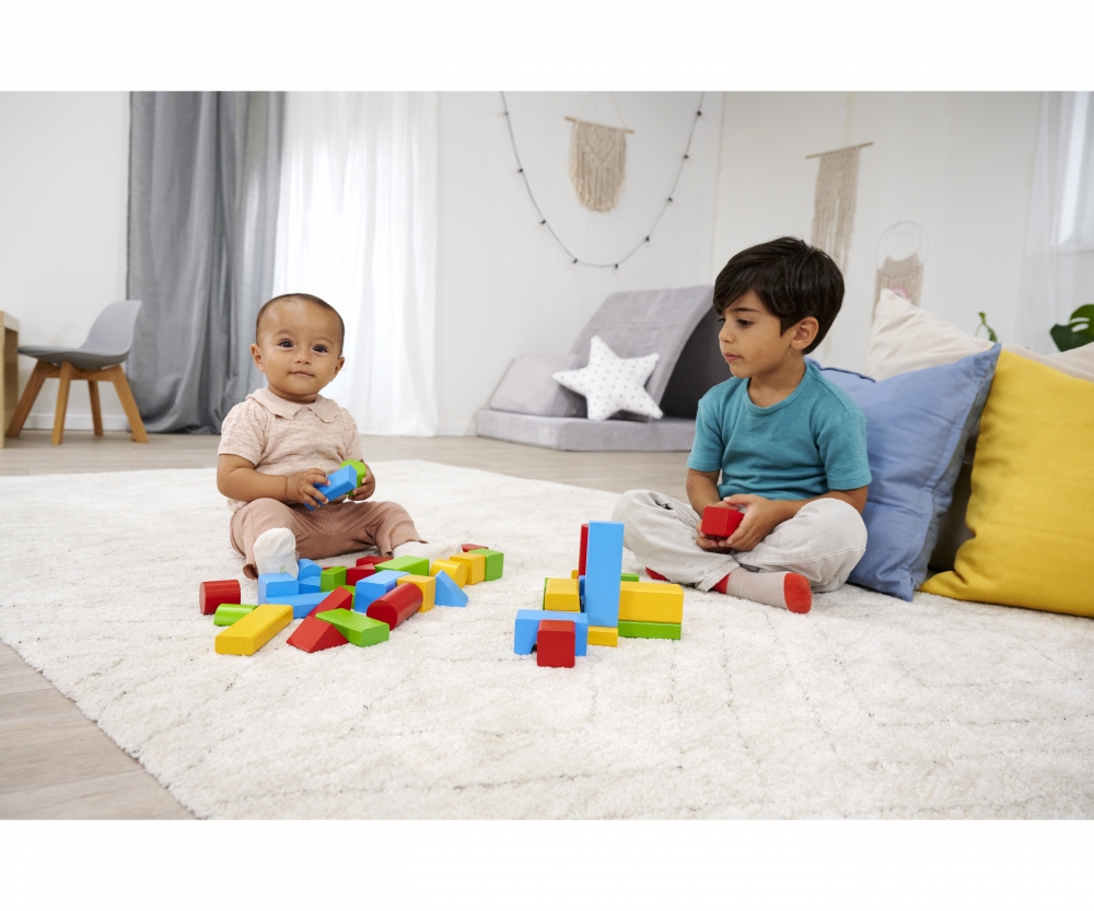 Eichhorn Bunte Holzbausteine Baby 100050421 Eichhorn Bunte Holzbausteine Baby 100050421