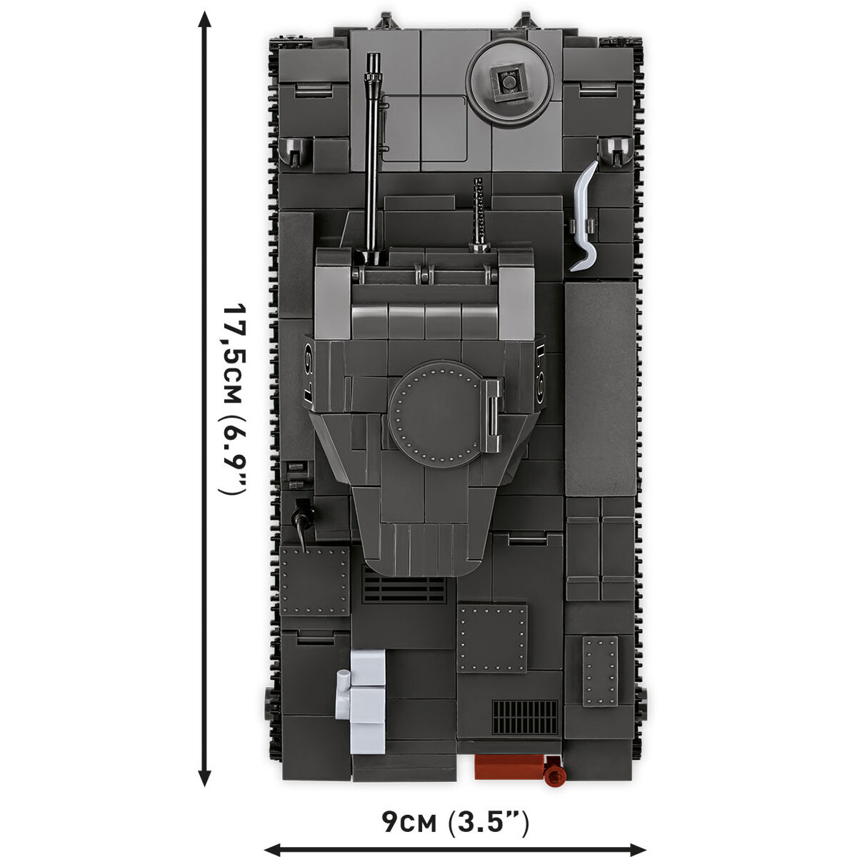 COBI 2597 - Panzerkampfwagen II AUSF. 1:28 - Bild 8