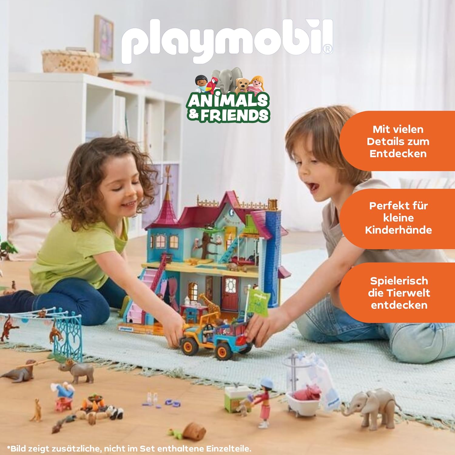 PLAYMOBIL 71855 lustige geburtstagsparty Person, Kind, Weiblich, Mädchen, Spielbereich