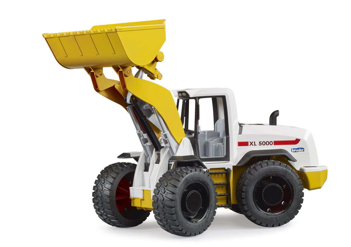 BRUDER 03412 - Roadmax Gelenkradlader Maschine, Rad