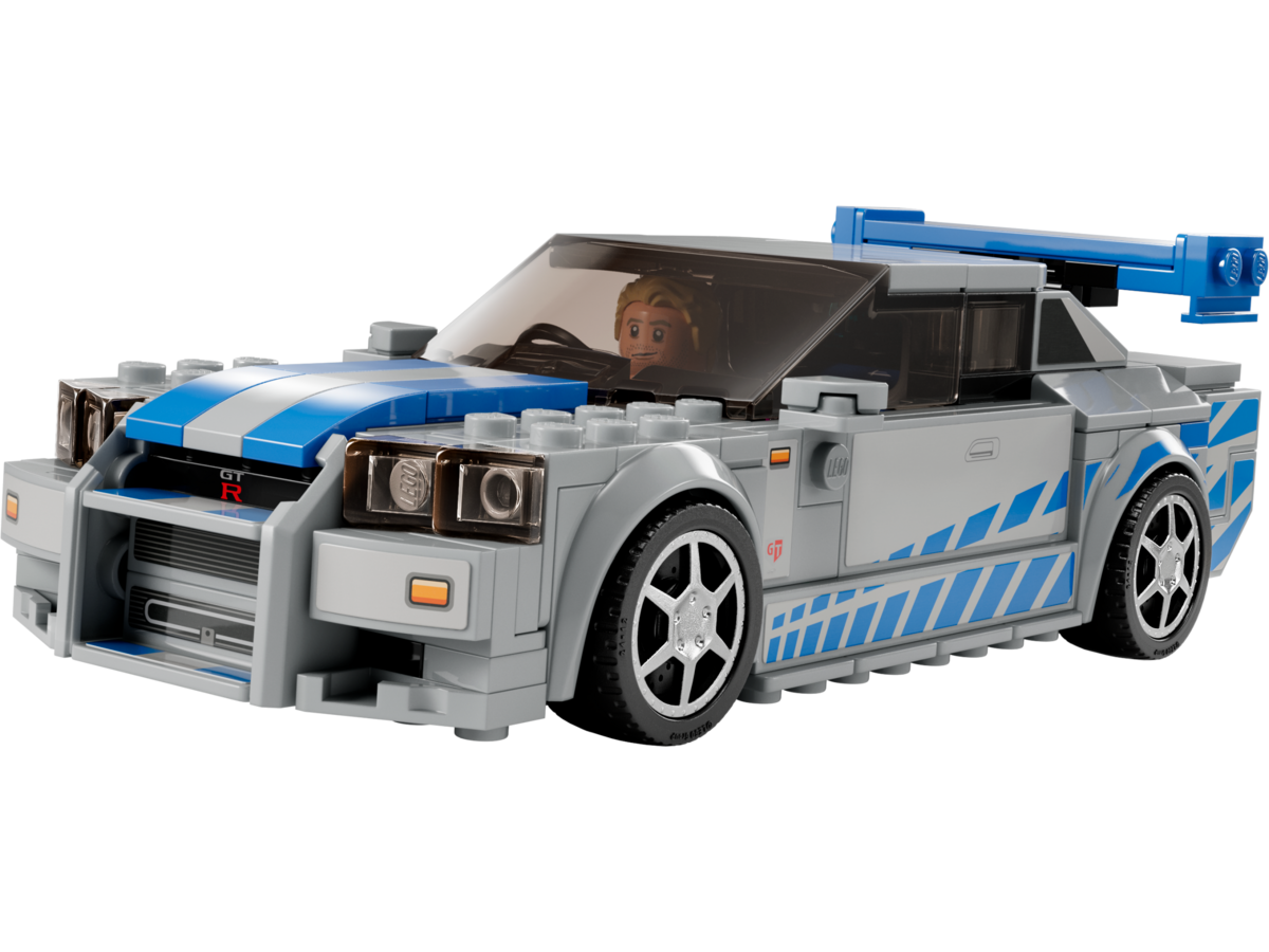 LEGO® Speed Champions 2 Fast & Furious – Nissan Skyline GT-R 76917 Auto, Coupé, Sportwagen, Rad, Person