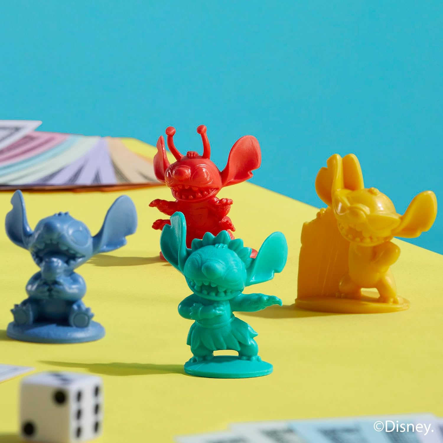 Monopoly Disney Stitch Edition Brettspiel (Deutsch) Monopoly Disney Stitch Edition Brettspiel in deutscher Sprache mit Spielfiguren und thematischem Spielplan