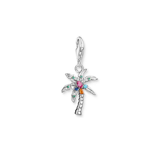 Thomas Sabo Armband Charm-Club Pendant 925 Blackened Glass-Ceramic Stone Synthetic Corundum Zirconia Colourful 1932-342-7 Thomas, Sabo, Armband, Charm-Club, Pendant, 925, Blackened, Glass-Ceramic, Stone, Synthetic, Corundum, Zirconia, Colourful, 1932-342-7, Zubehor, Ohrring, Schmuck