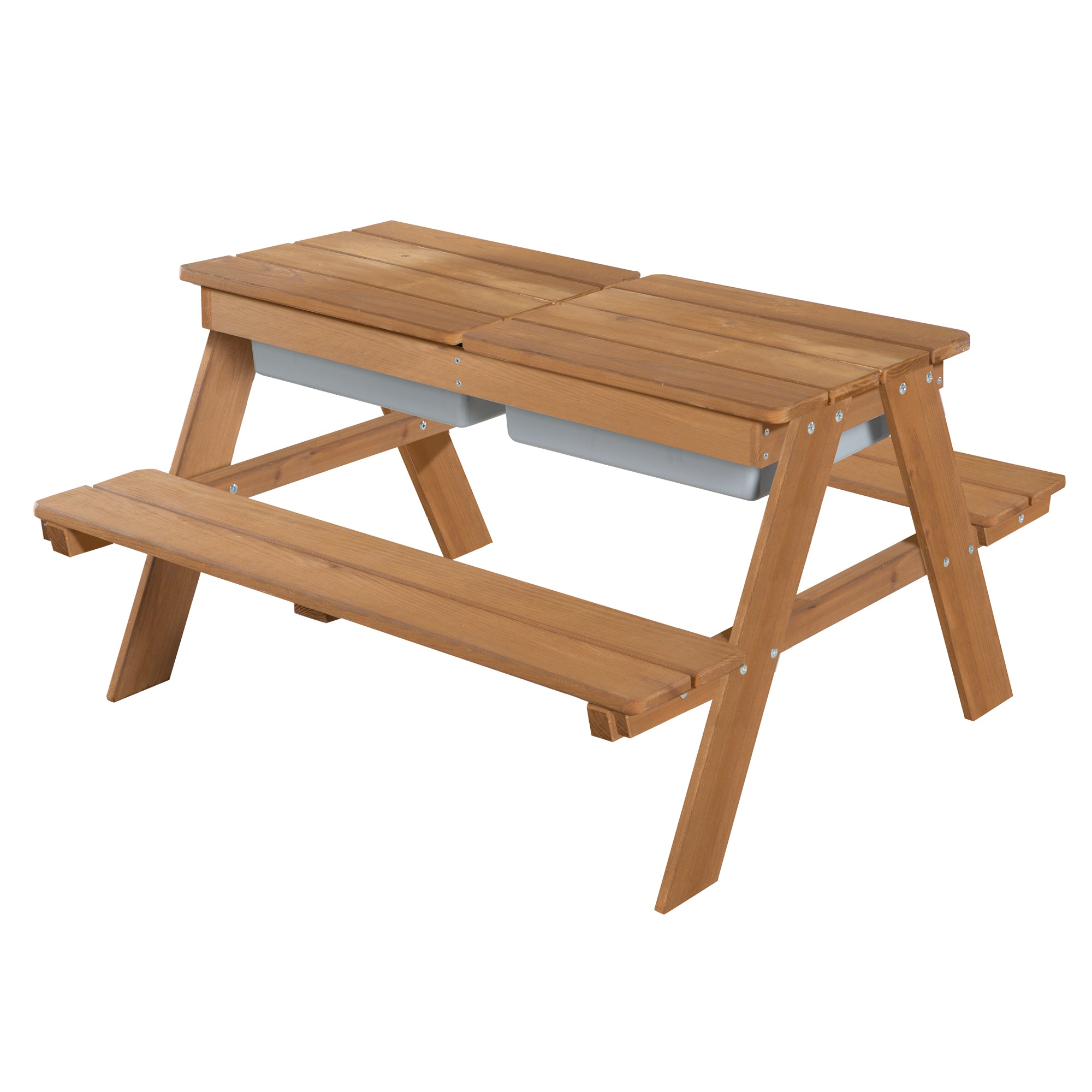 Roba 456002TE Kindersitzgarnitur Outdoor +, wannen teakholz farben - teakholz farben - Outdoor + - Produktbild 1