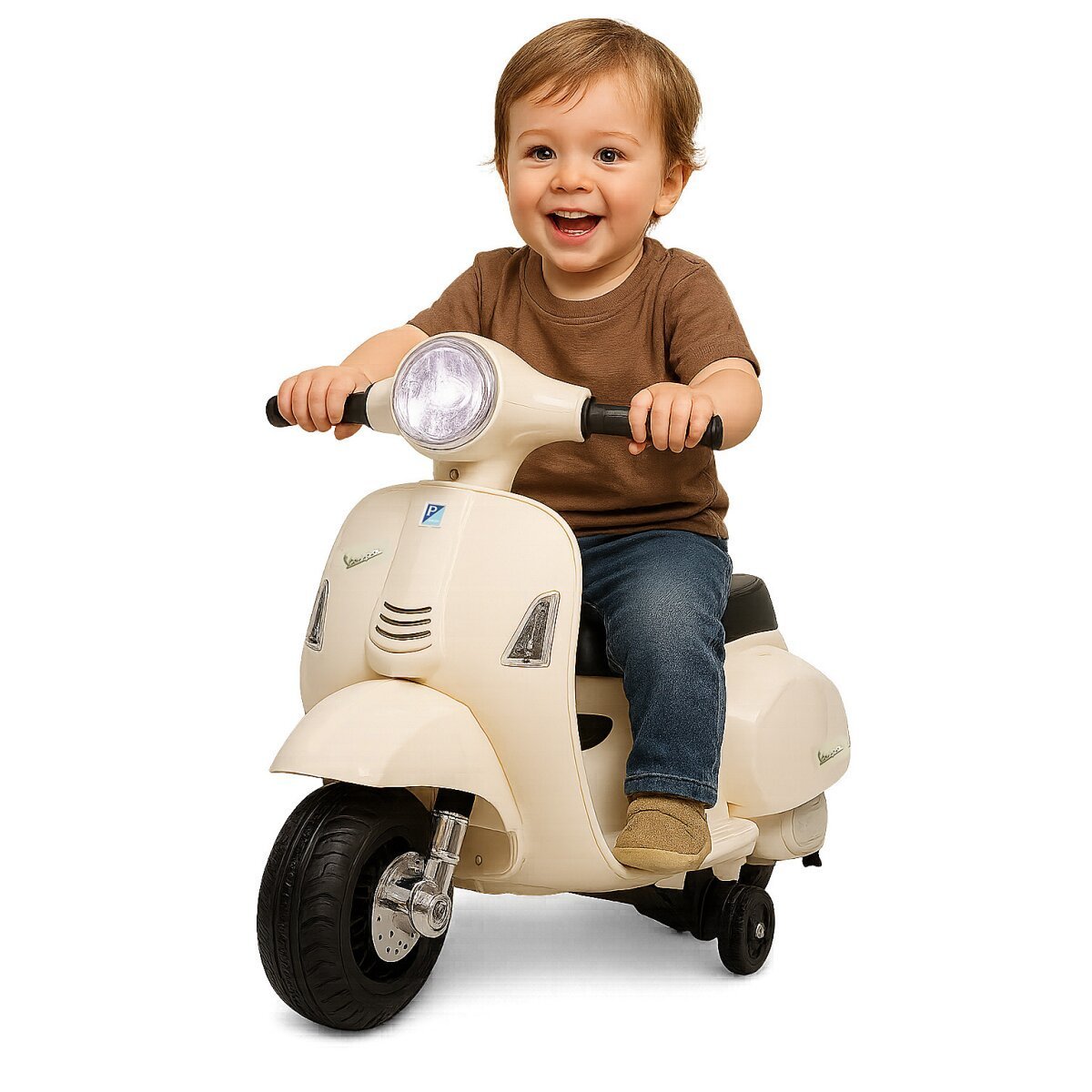 JAMARA Ride-on Vespa Mini weiß Li-Power 8.4 ab 18 Monaten