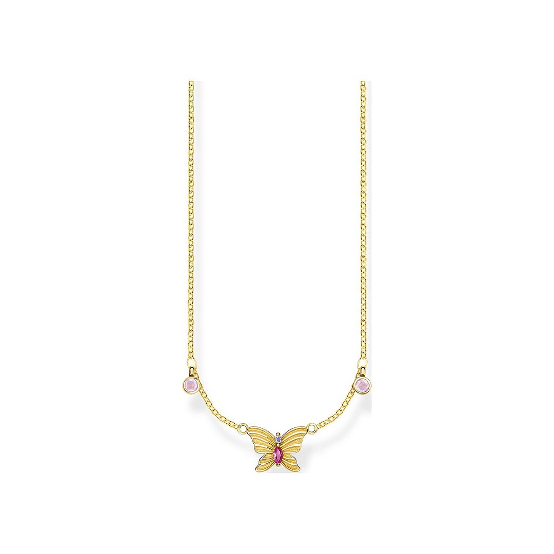 Thomas Sabo Kette Schmetterling Gold Länge 40 Cm Ke1951-488-7-L40V Thomas, Sabo, Kette, Schmetterling, Gold, Länge, 40, Cm, Ke1951-488-7-L40V, Zubehor, Schmuck, Halskette, Diamant, Edelstein